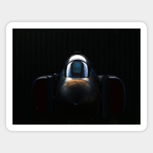 RAF F-4 Phantom in the shadows Sticker